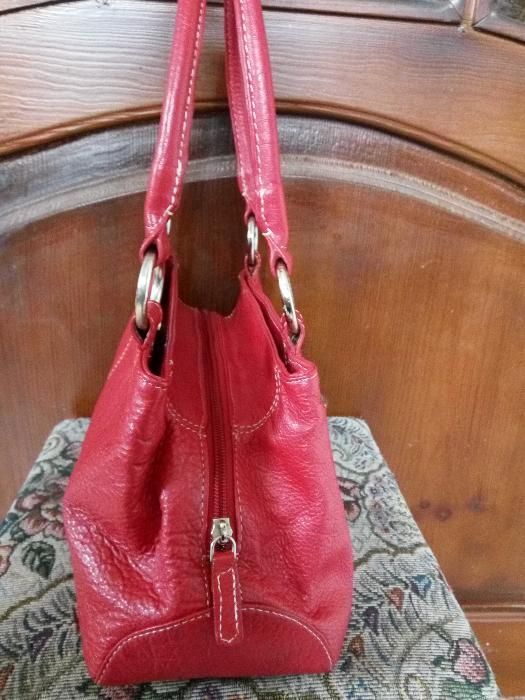 Дизайнерская сумка Joshua Taylor, новая, кож. красная