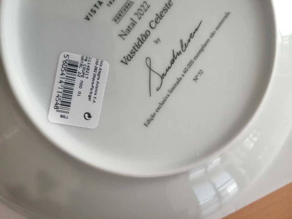 Prato de Natal Vista Alegre, colecção