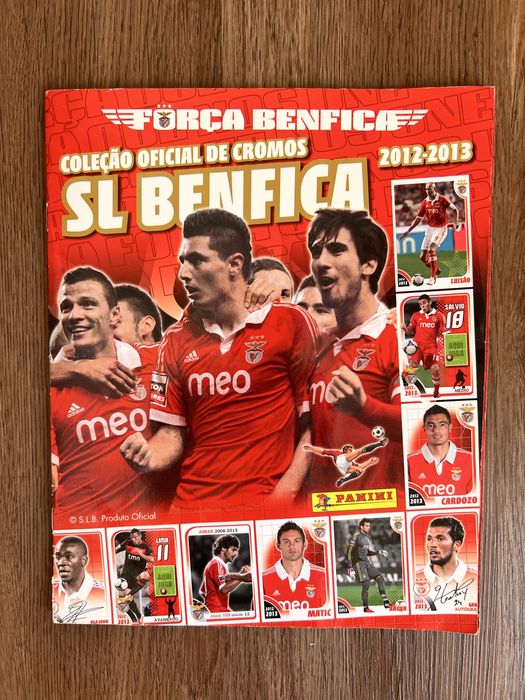 Caderneta completa SL BENFICA 2012-13