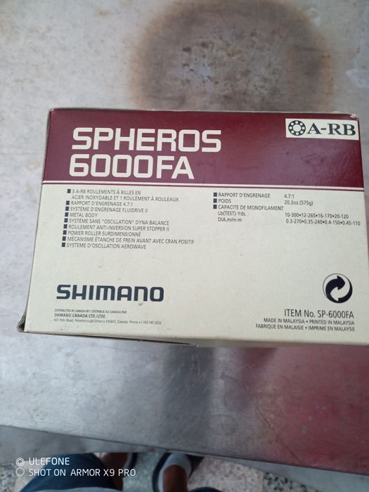 Carretos pesca marca shimano