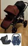 Nowy Baby Jogger City Select Spacerowy Wózek | Rok po Roku 3w1 + Fotel
