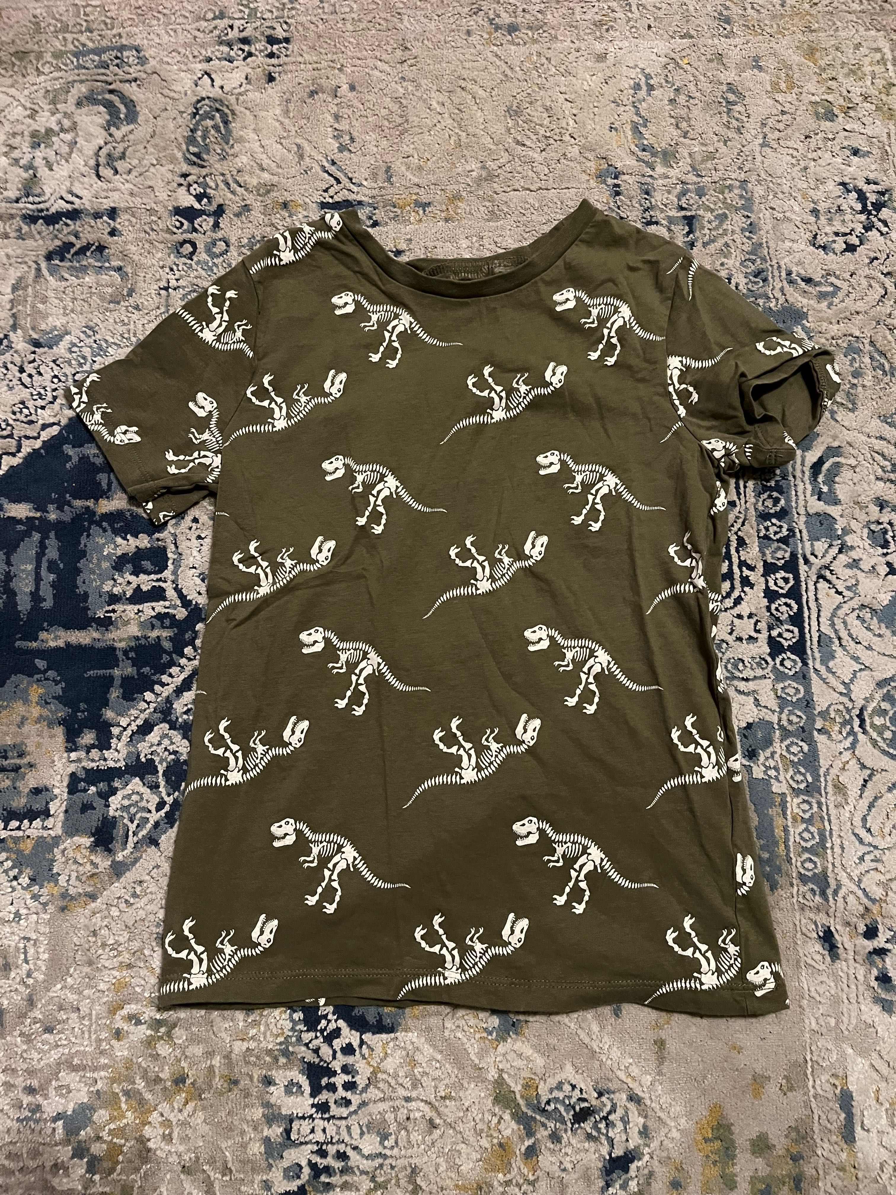 H&M koszulka t-shirt dinozaury 134/140
