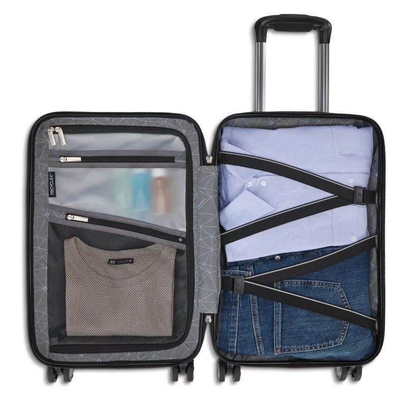 Оригинальный чемодан Samsonite Element XLT Black 100%Policarbonate