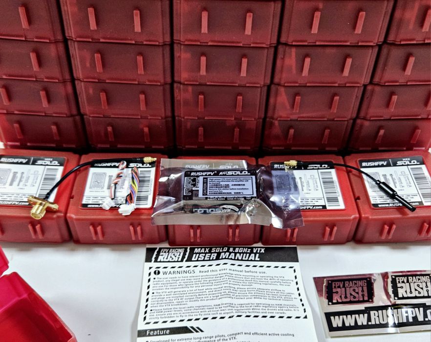 Відеопередавач RUSH Tank MAX Solo 5.8G 25/500/1000/2500mW