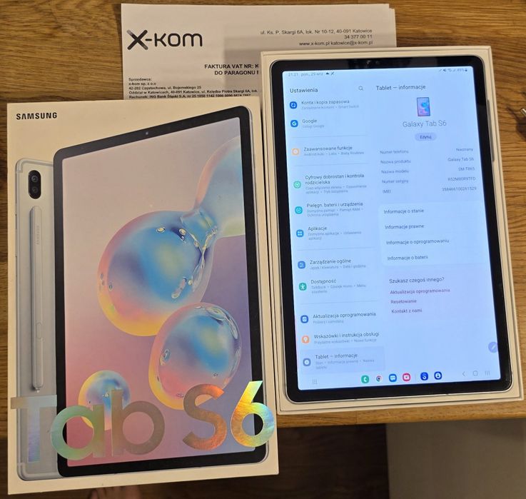 SAMSUNG Galaxy Tab S6 LTE Tablet Super Cena