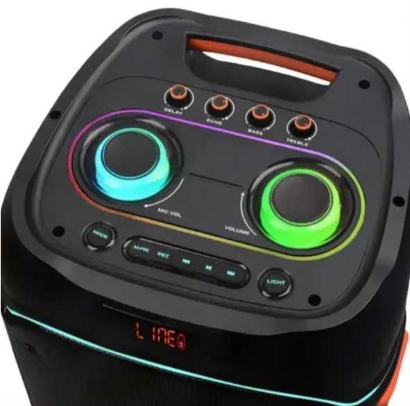 Мощная акустика zxx-5520  1000W, с микрофоном и TWS, блютуз колонка.