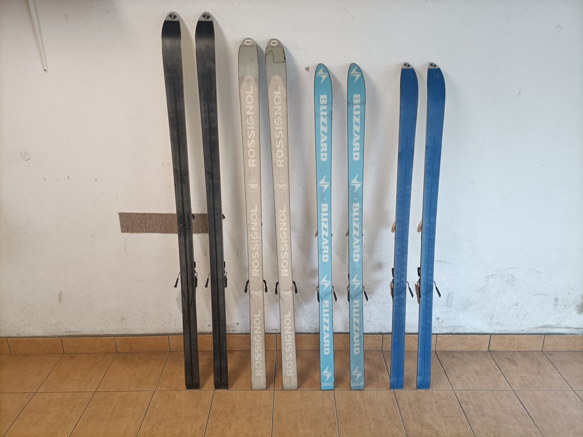 Narty 160/170/180 Blizzard Rossignol Polsport 4pary + buty LANGE 43