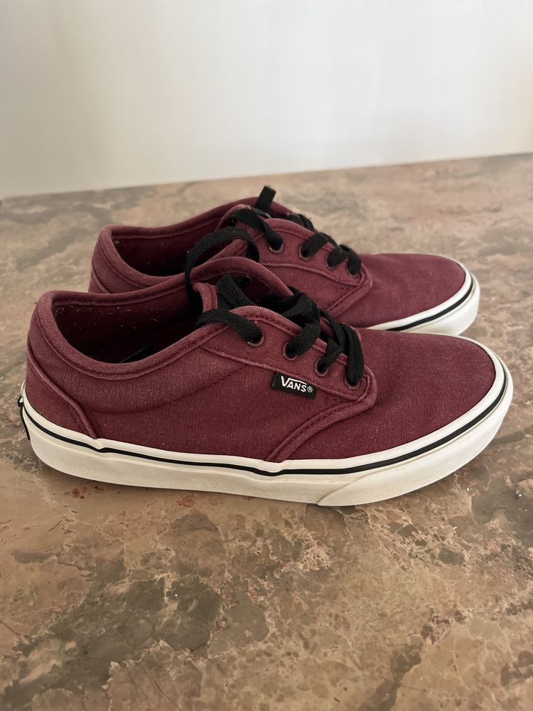 Tenis Vans 33 bordeaux