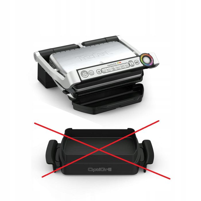 Tefal OptiGrill Kontaktowy Grill 6 Programów do Pieczenia
