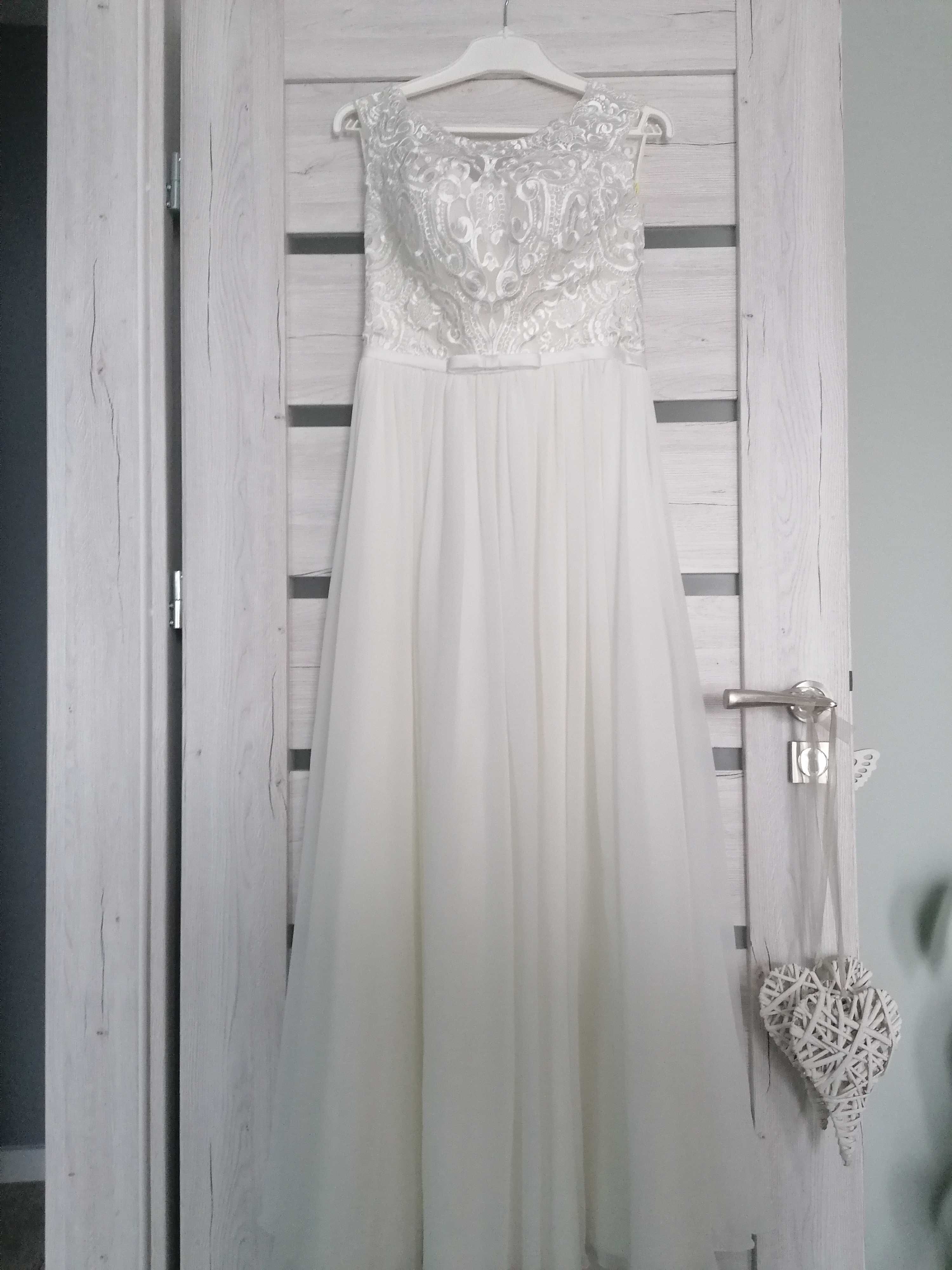 Suknia ślubna boho 36/38