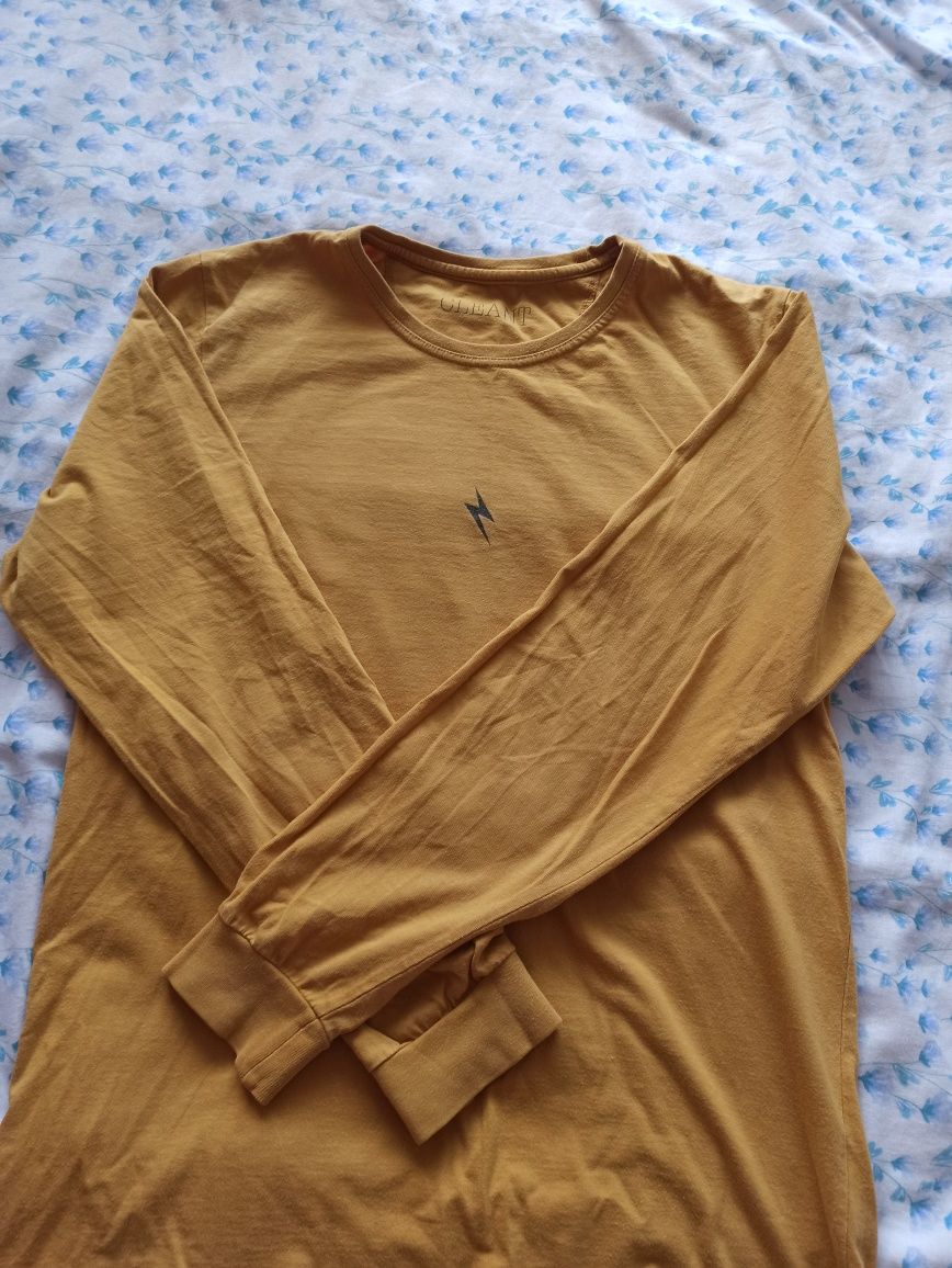 Bluzka t-shirt z długim rękawem Longsleeve Cleant męska bluza bluzka