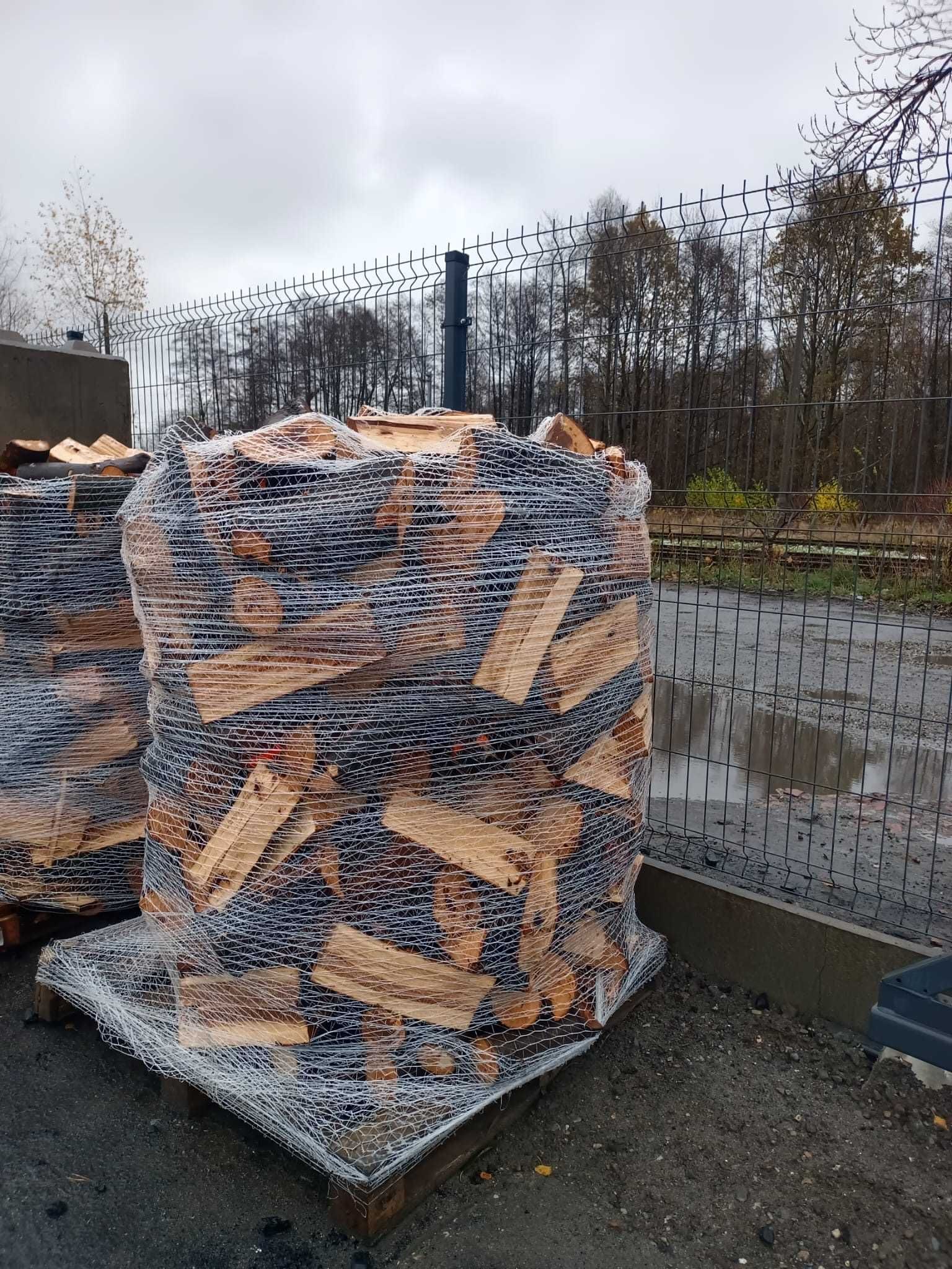 Drewno opałowe kominkowe DĄB BUK BRZOZA