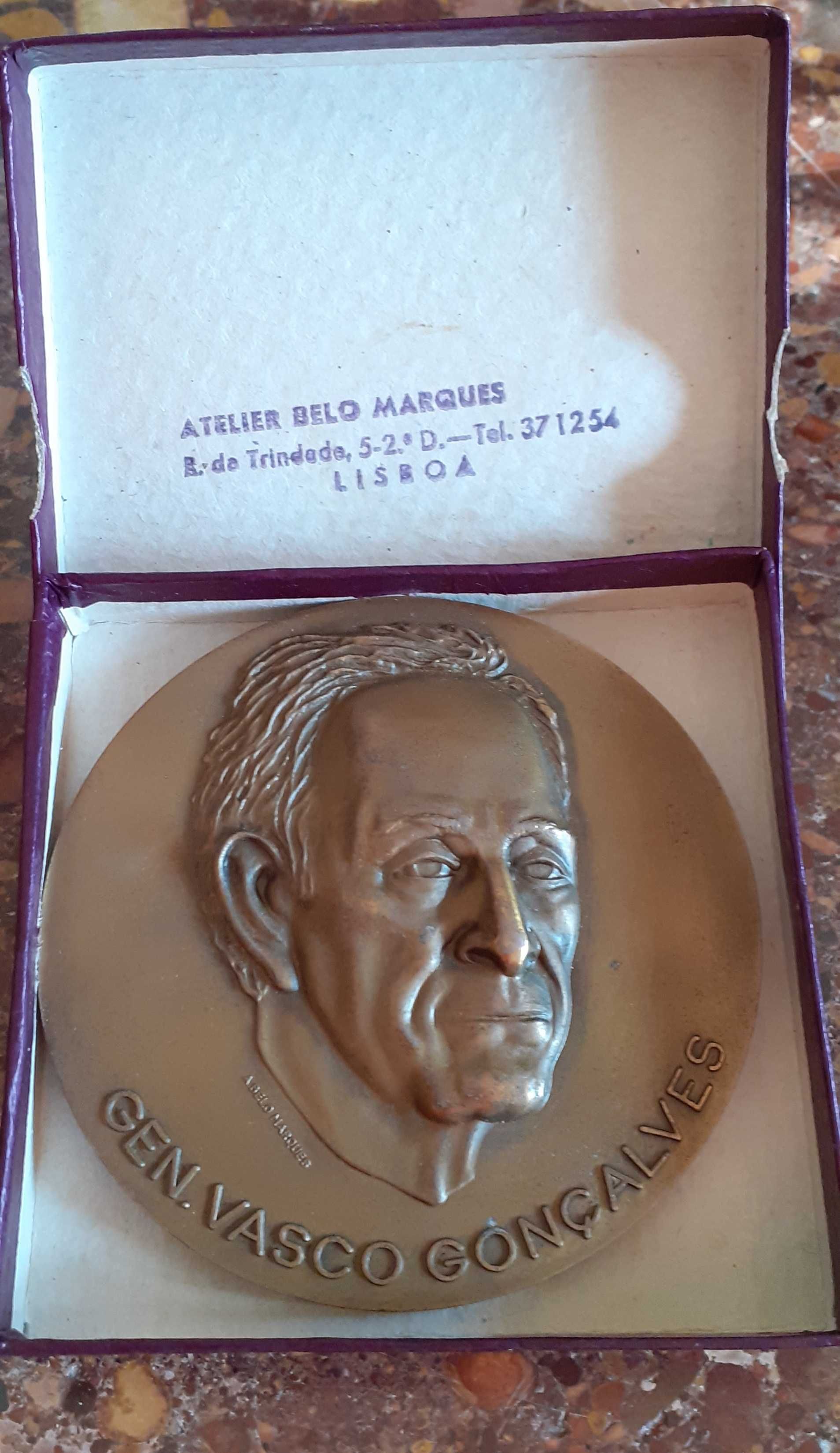 Medalhão Comemorativo do Gen. Vasco Gonçalves