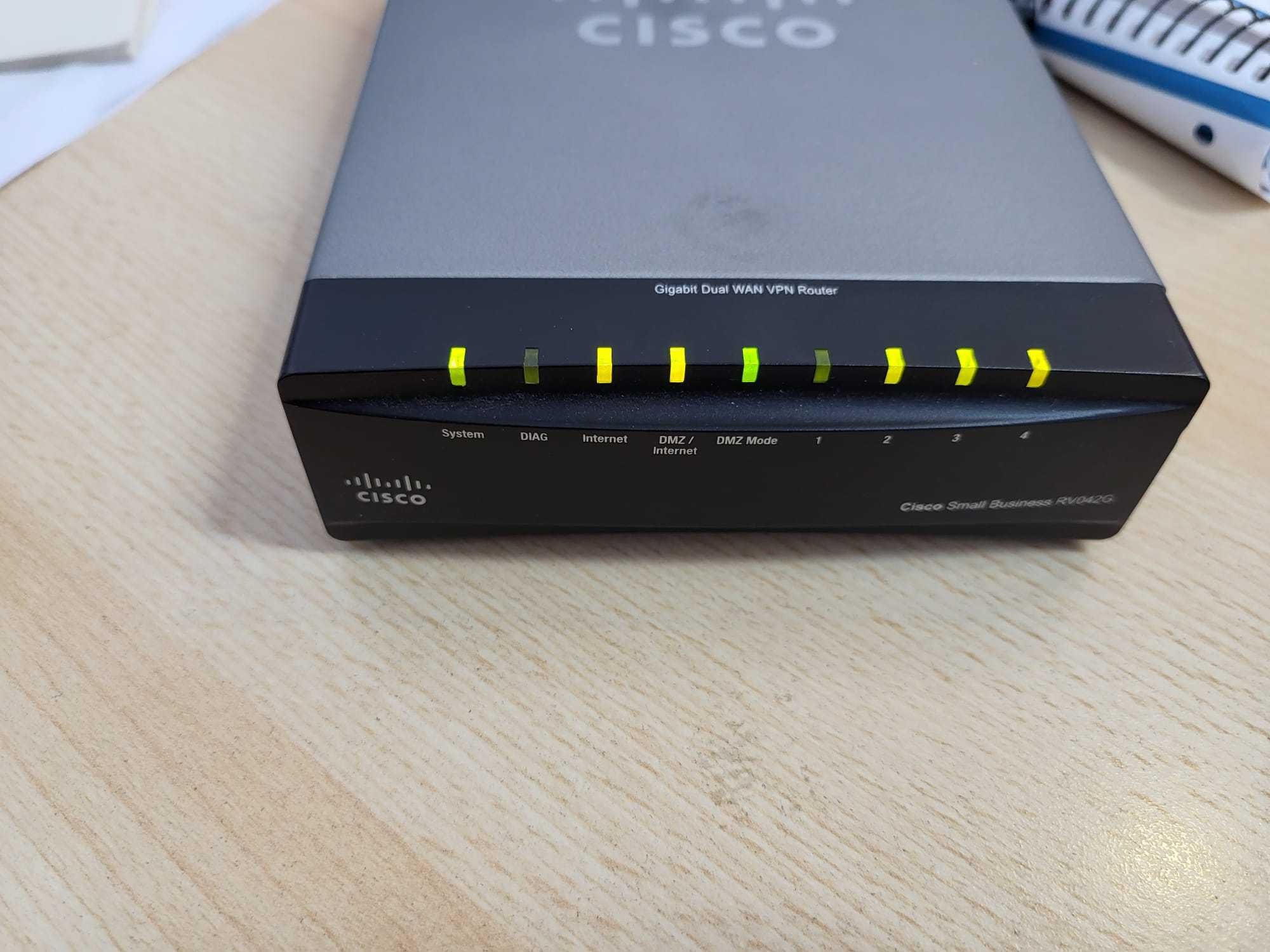 2 x Router CISCO Small Buisness RV042G