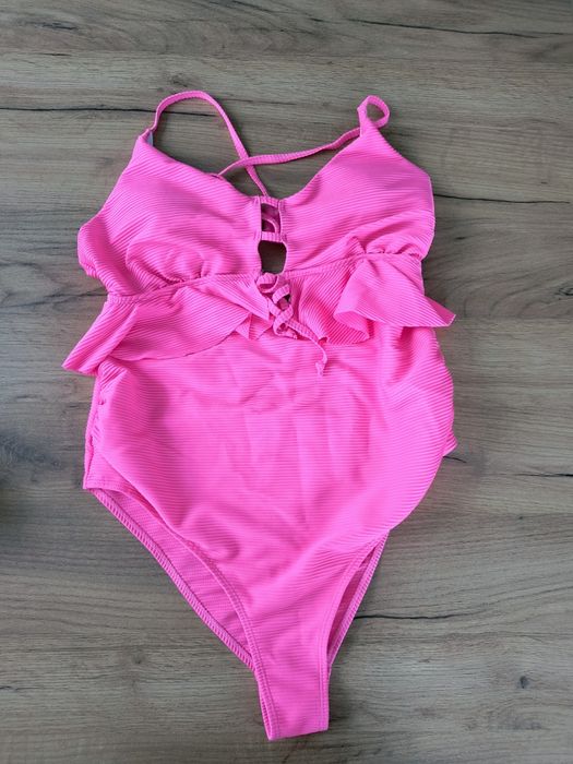 Strój kąpielowy jednoczęściowy ciążowy M Shein