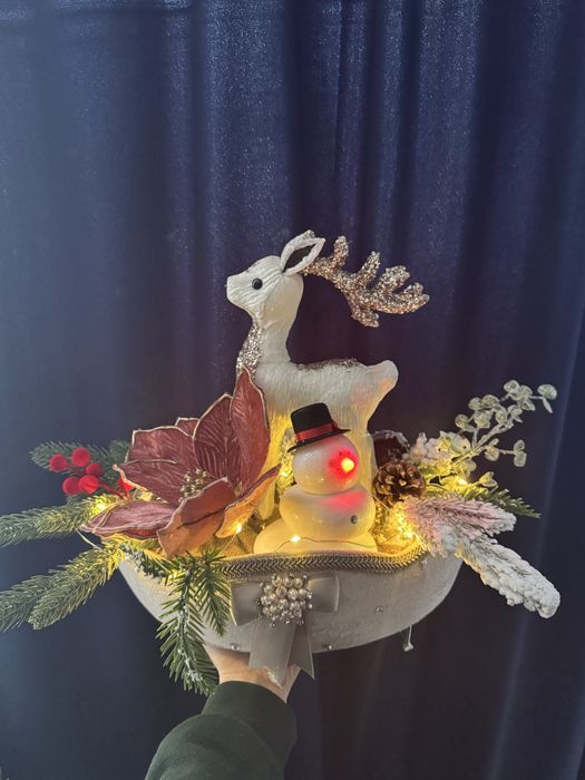 Stroik swiateczny glamour