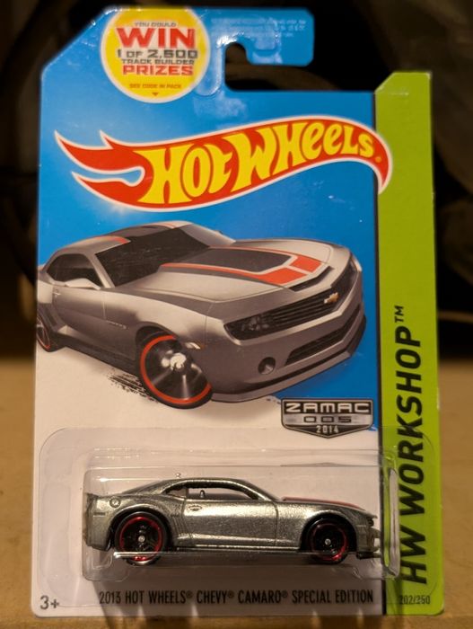Hot Wheels 2015 Chevy Camaro Special Edition Zamac 2014