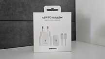 Ładowarka Samsung 45W PD Kabel C Szybkie Ładowanie
