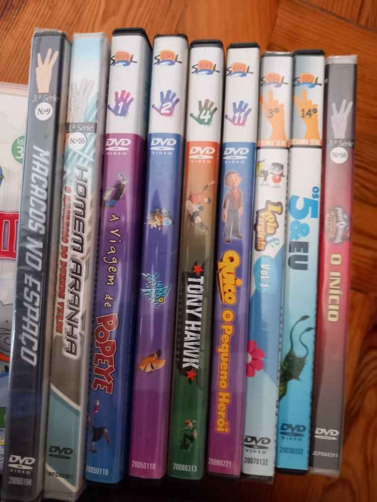 Dvd infantis originais