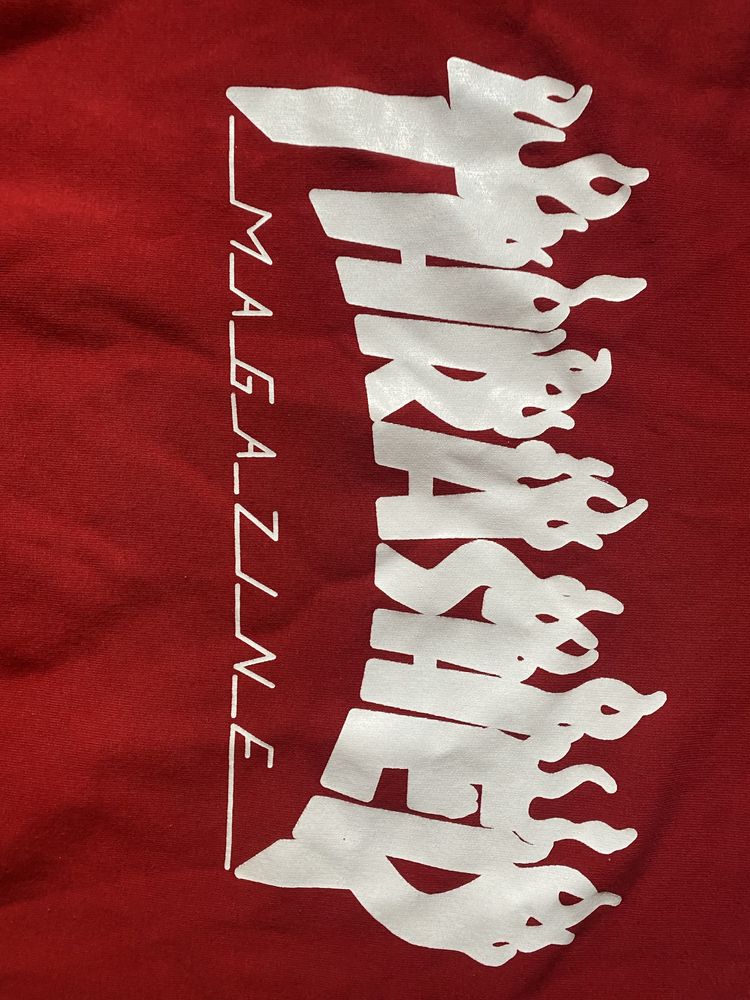 Bluza Thrasher Czerwona