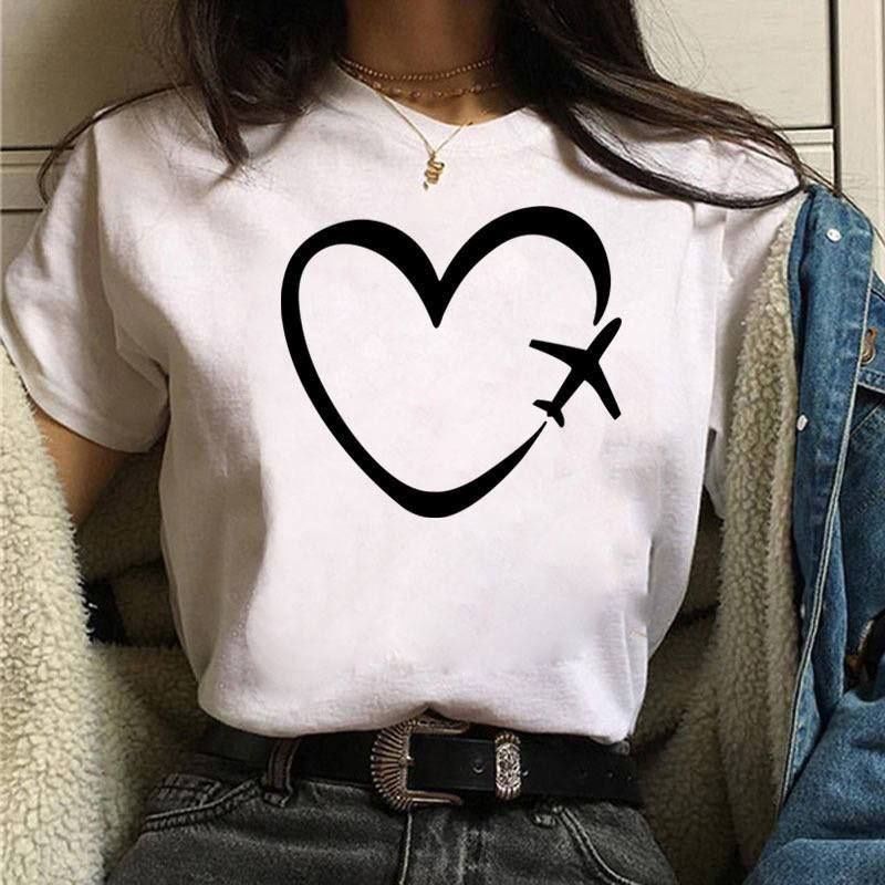 Жіноча футболка Серце, женская футболка