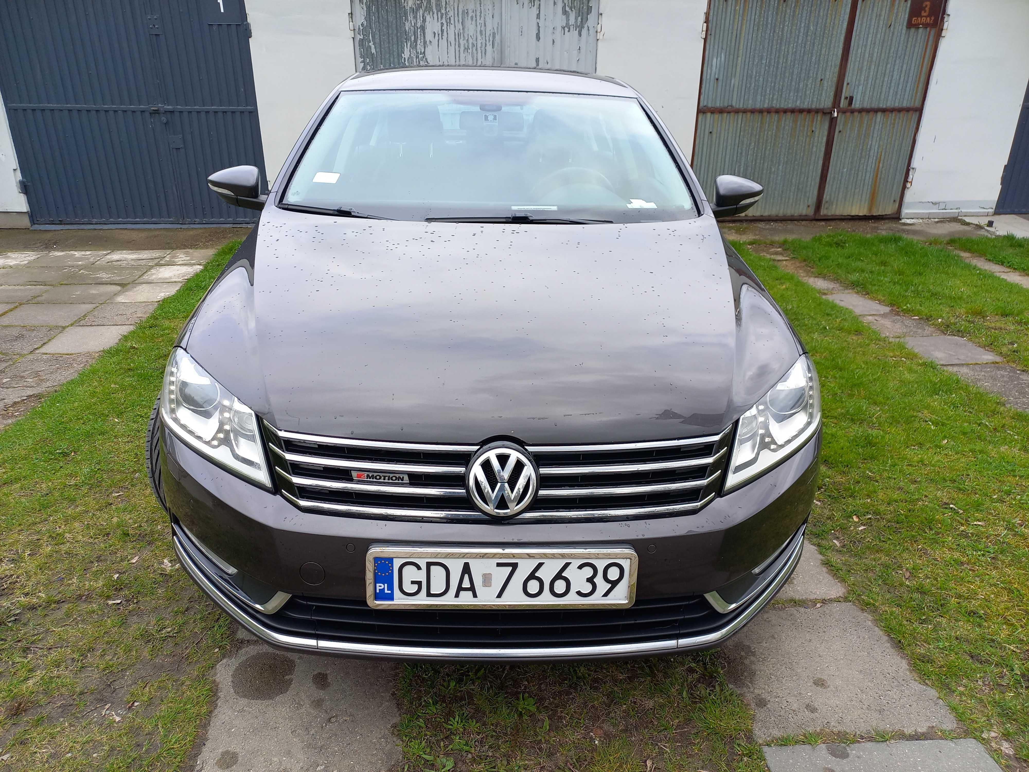 VW Passat B7 Sedan 4x4 Salon Polska 177 km 2.0 tdi