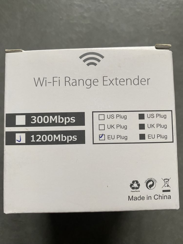 WiFi wzmacniacz sygnału Extender Repater 1200Mbps