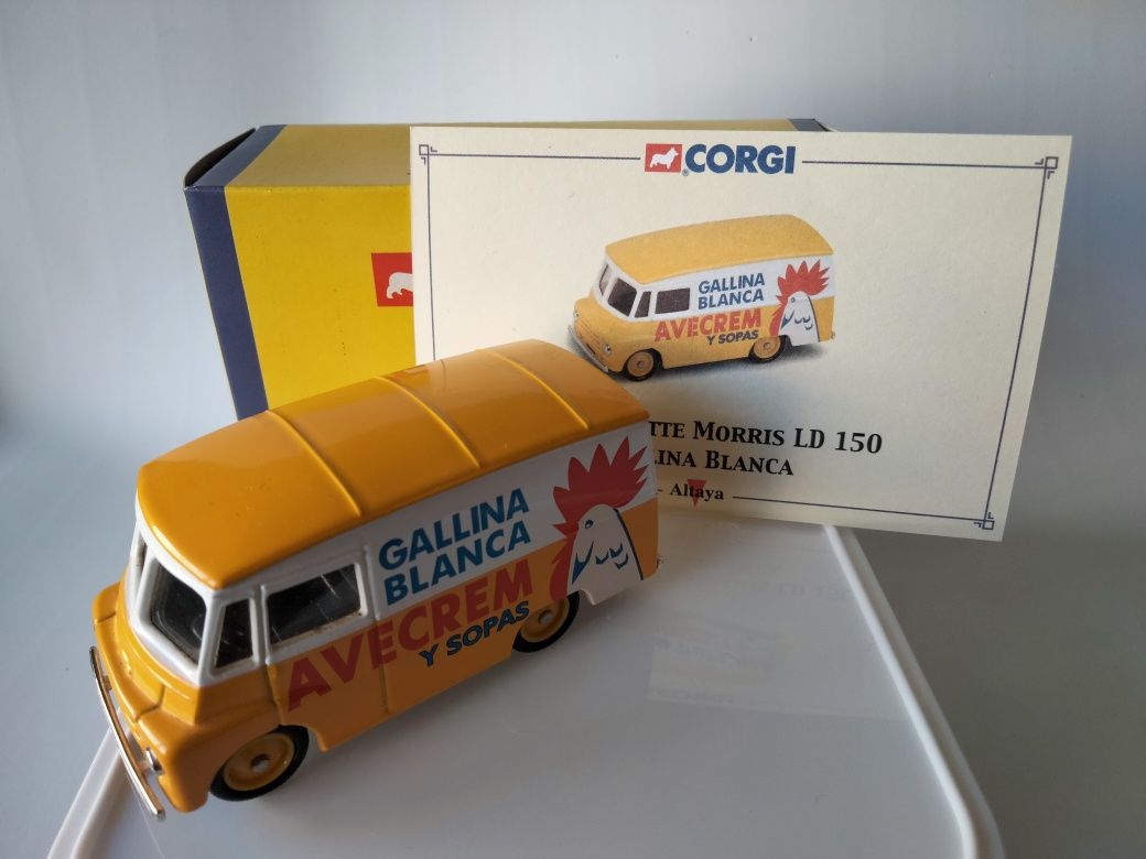 1/64 Morris LD 150 Van "Gallina Blanca" - 1959 (Corgi)