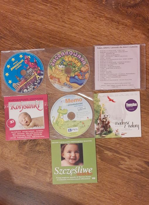 Płyty  CD z kołysankami i piosenkami