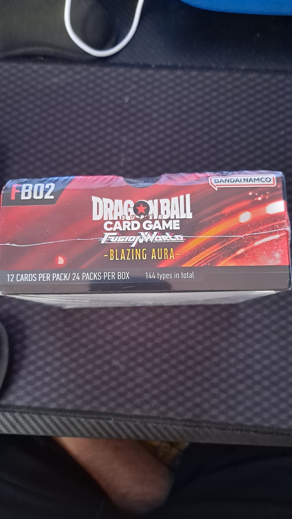 Dragon Ball TCG: Fusion World FB02 Blazing Aura Booster Box nowe eng