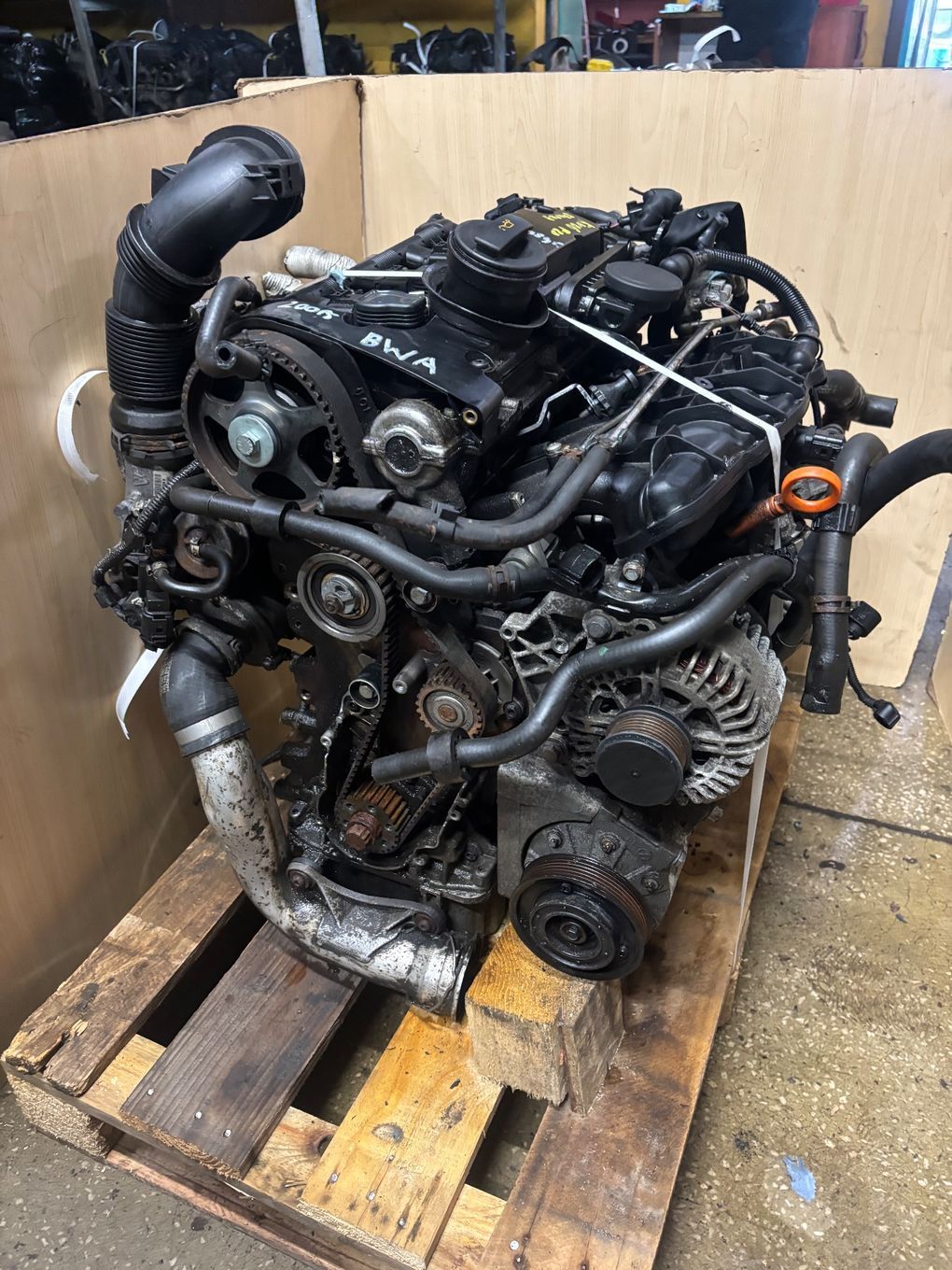 SILNIK KOMPLETNY  2.0 TFSI BWA AXX A3 LEON  OCTAVIA II SUPERB