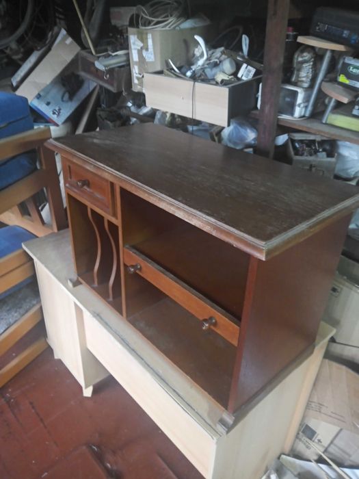 Szafka komoda dębowa pod gramofon telewizor