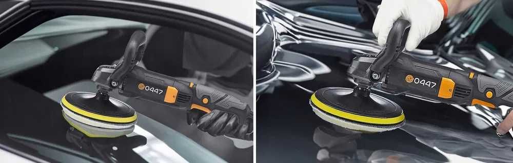 Polerka Samochodowa Szlifierka Z Regulacją Obrotów 2600w + 4x Gąbka