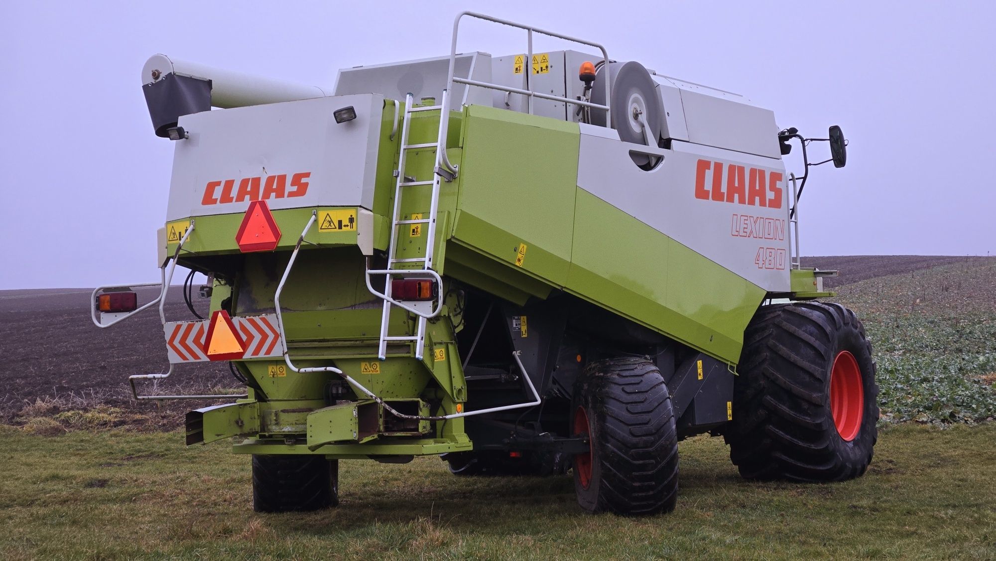 Комбайн class lexion 480 клас лексикон свіжопривезений