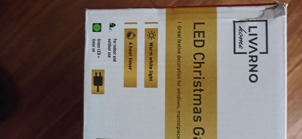 Garland dekoracja  świąteczna  ozdoba na drzwi, okna balkon