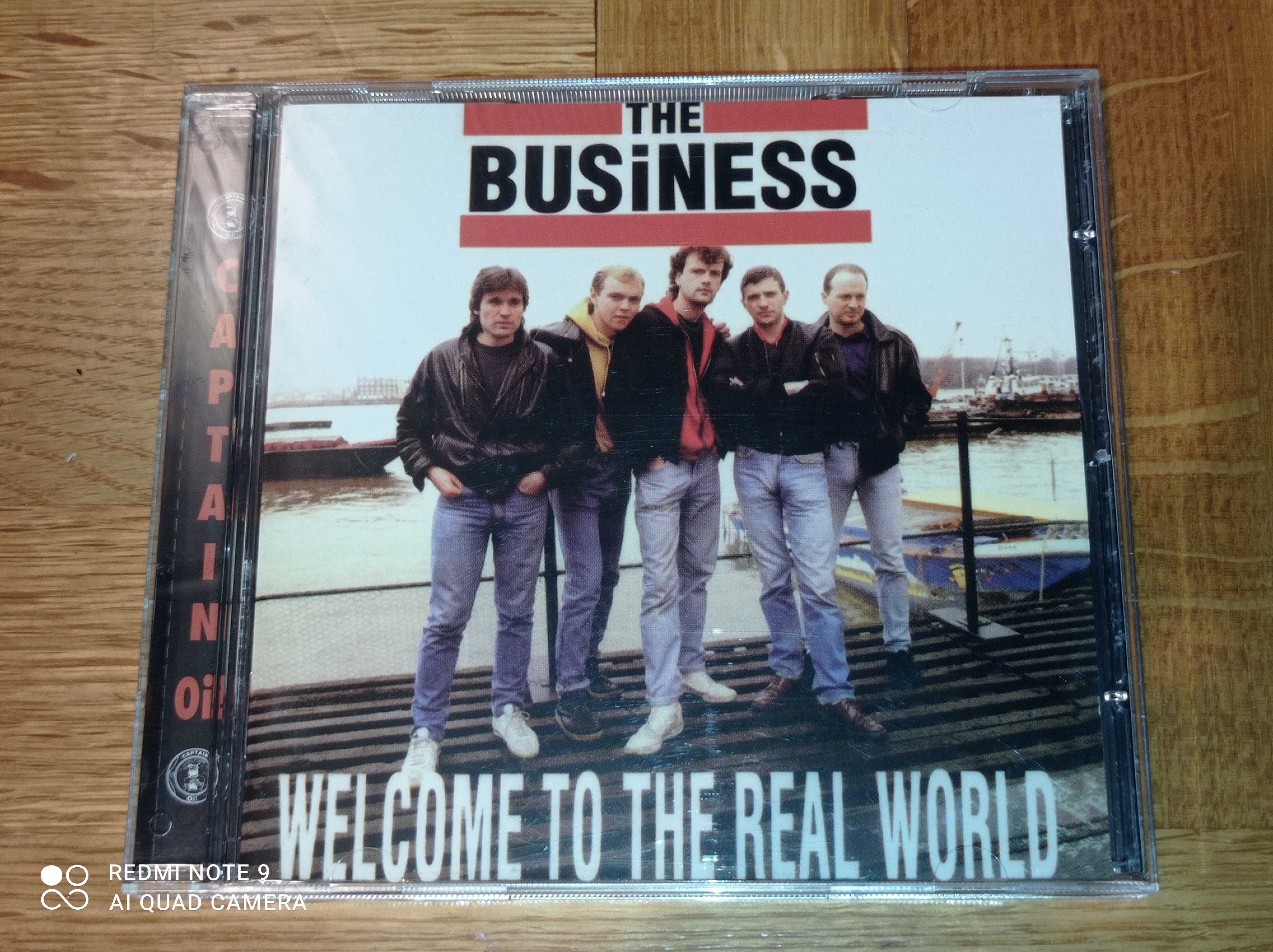 The Business - Welcome To The Real World CD UK punk oi Mick Fitzsimons