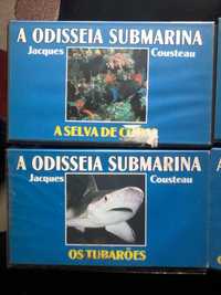 Odisseia Submarina - Jacques Cousteau VHS