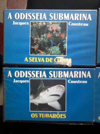 Odisseia Submarina - Jacques Cousteau VHS