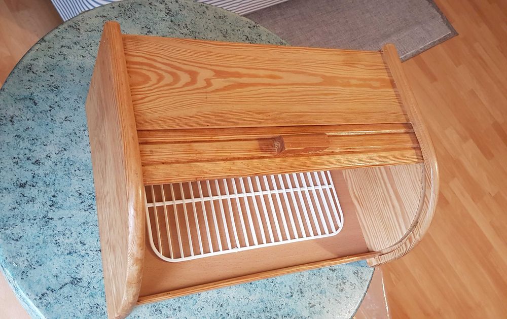 Chlebak drewniany 40х28х20 +prezent