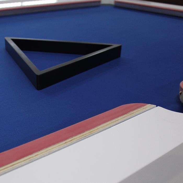 Bilhar - Mesa de Bilhar - Snooker I Azul Branco