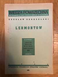 Wiedza powszechna Czesław Zgorzelski Lermontow PWN Czytelnik