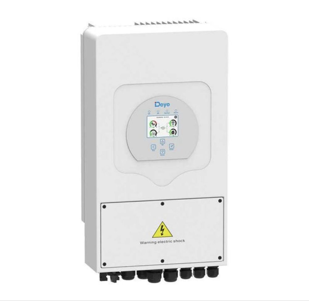 Інвертор 5/6/8/1SUN-6K-SG05LP1-EU Deye WiFi (6 kW, 1 фаза, 2 MPPT, LV)