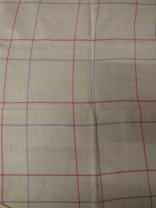 Obrus retro, PRL ok.130x130 cm