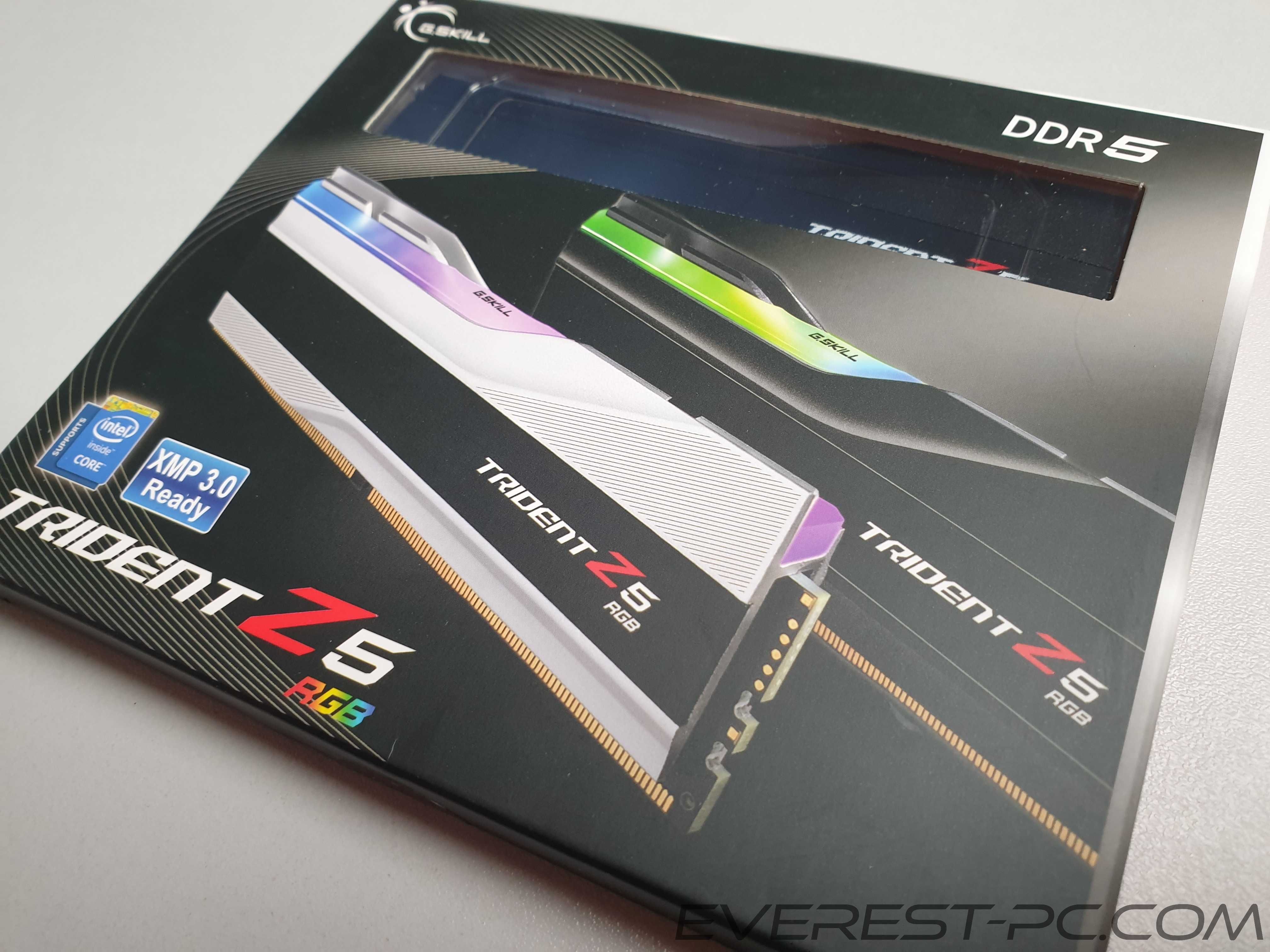 G.SKILL Trident Z5 RGB 8200 48GB 2x24GB F5-8200J4052F24GX2-TZ5RK DDR5