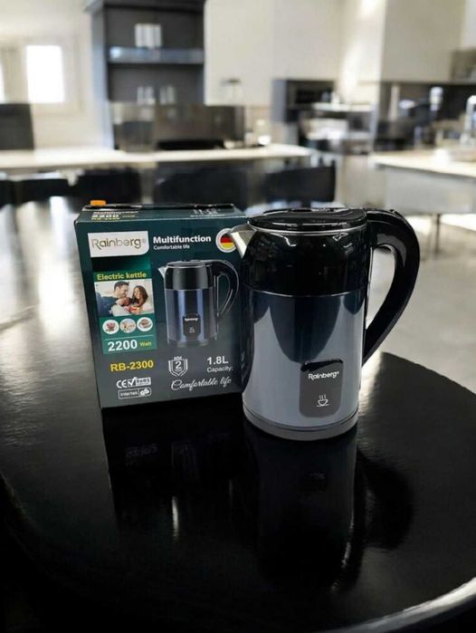 Електричний чайник із нержавіючої сталі чайник потужний