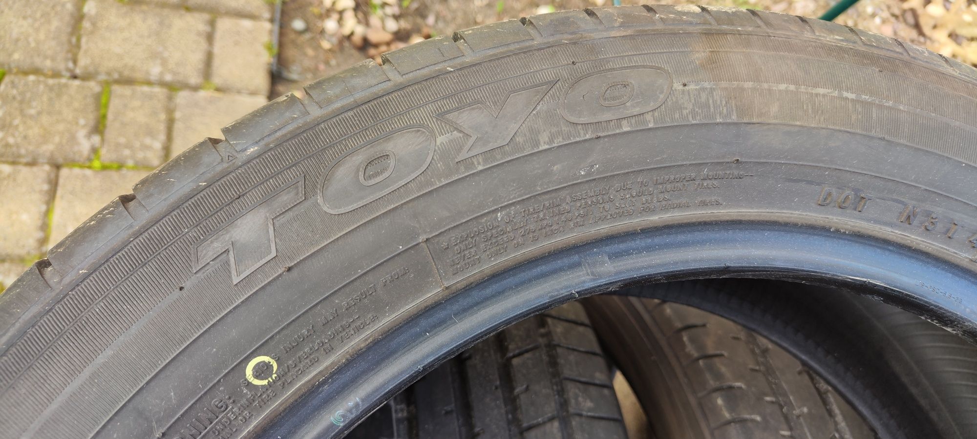 4 Opony letnie toyo proxes 225/55R19 V99 2022rok