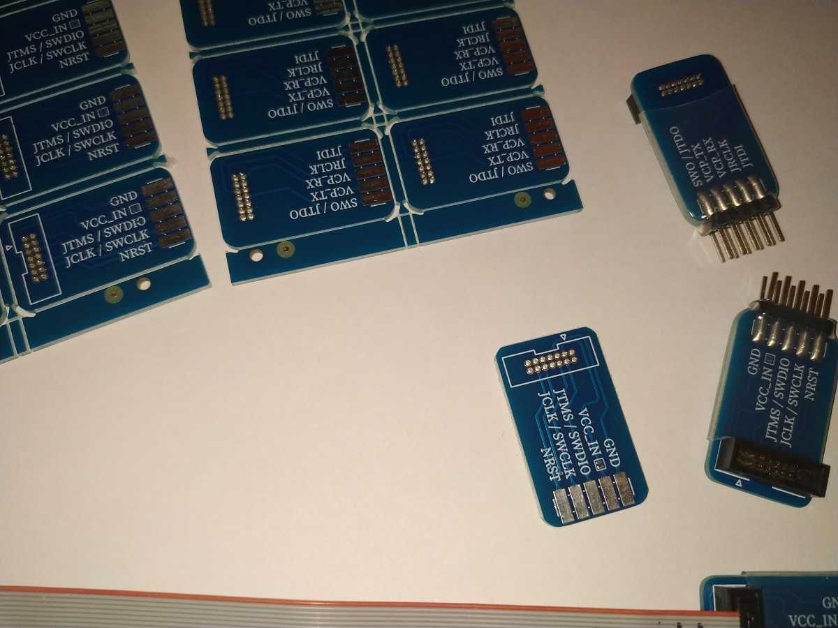 ST-LINK V3 MINI MINIE адаптер переходник под шаг 2.54 мм