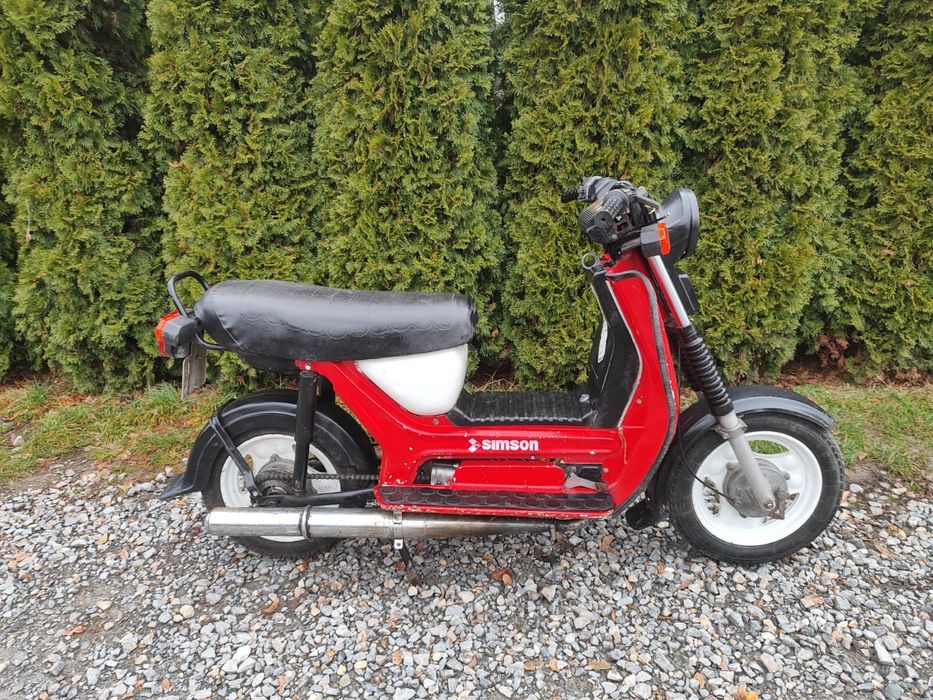 Simson sr 50 simson skuter zarejestrowany mozliwy transport