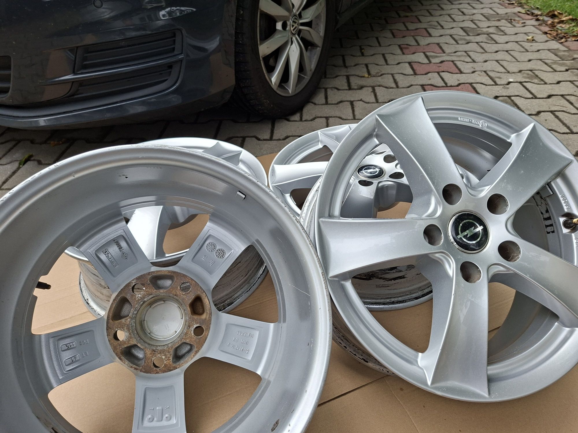 5x115 R16 Opel Astra Chevrolet Cruze Zafira Felgi Aluminiowe Alufelgi