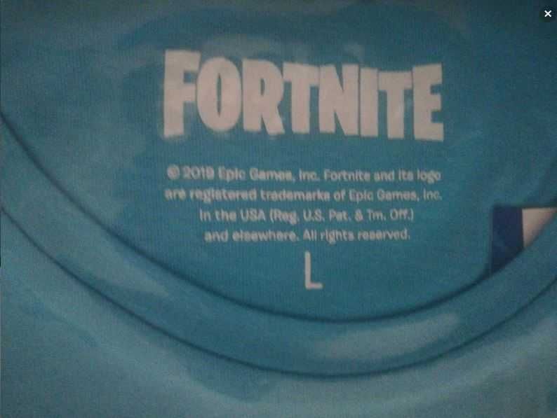 T-shirt Fortnite artigo novo e selado